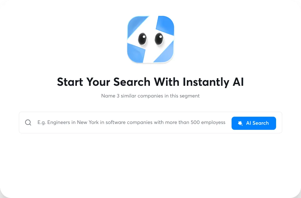Instantly AI crafting a personalized campaign